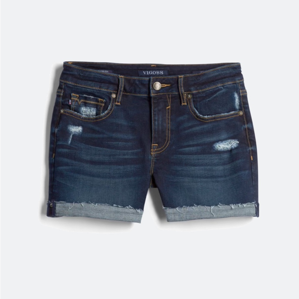 Vigoss Dark Blue Jean Shorts